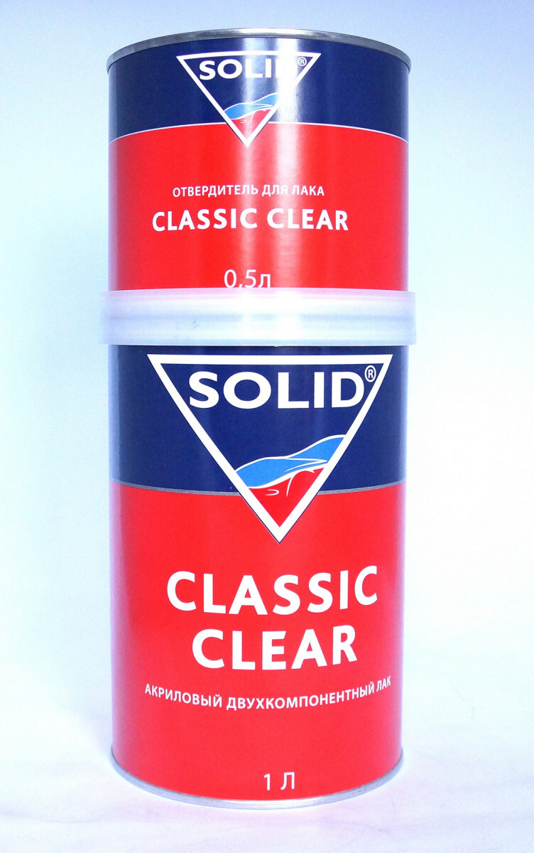 Solid 2K Classic Clear (1000+500ml)